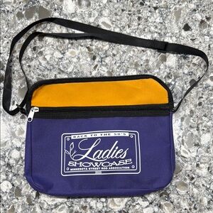 Crossbody Purple and Orange Crossbody Bag